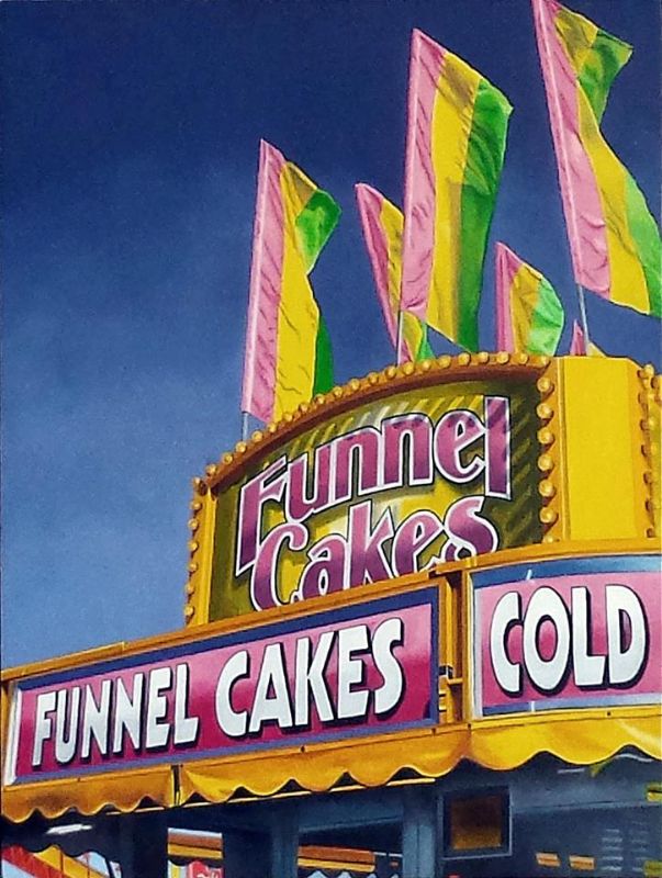 Funnel Cakes - KBM Art Gallery Mini Exhibit Online - Mar 1 to Apr 11